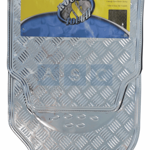 CHROME CAR MAT SET