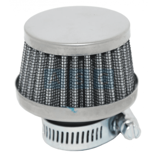 AIR FILTER BREATHER CHROME 25MM