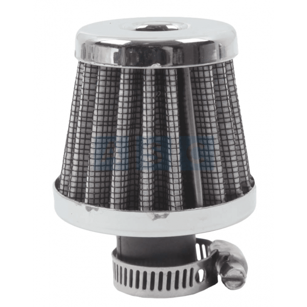 AIR FILTER BREATHER 12MM CHROME