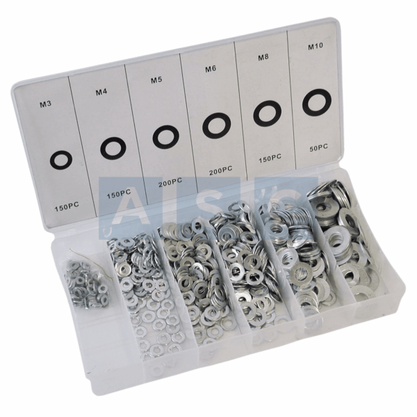 ASSORTED FLAT WASHERS 900 PC