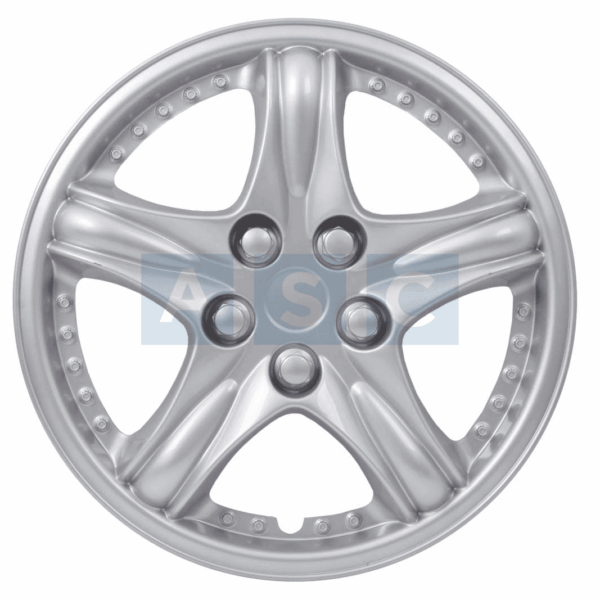 13" SILVER WHEEL COVER