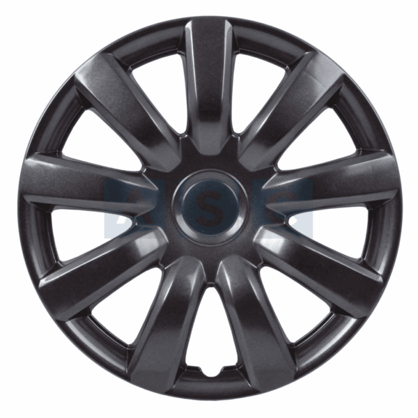 13" GUN METAL WHEEL COVER SET