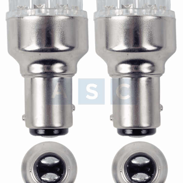 LED GLOBE 12LED DOUBLE 12V(PAIR)